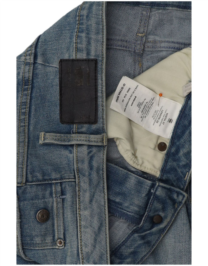 Blugi skinny pentru femei G-STAR Boyfriend Fit W27 L28 Bumbac albastru