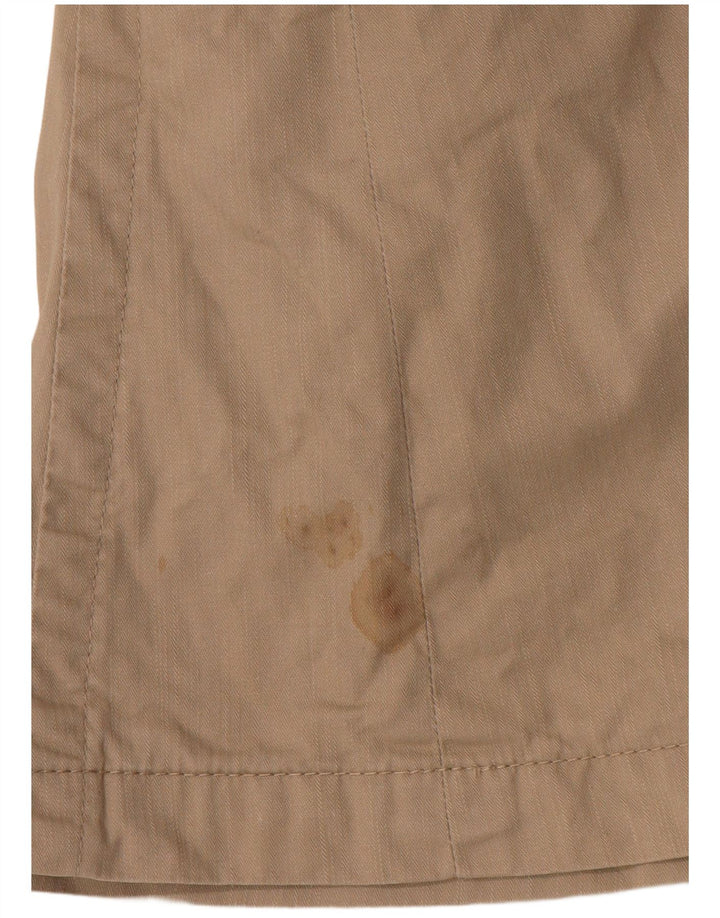 Sacou blazer pentru femei Tommy Hilfiger, cu 2 nasturi, UK 14, bumbac maro mediu