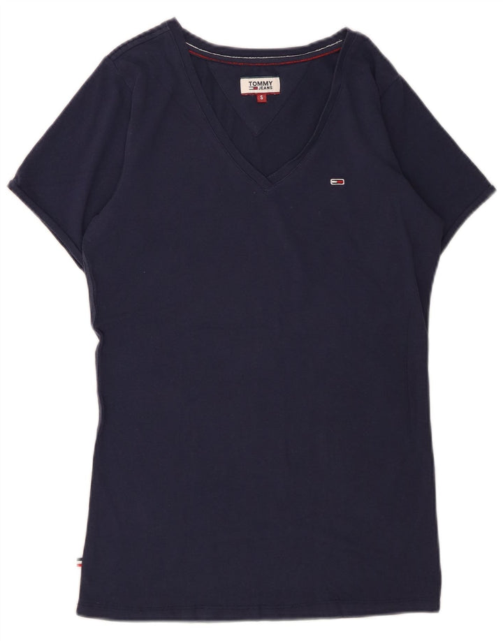 TOMMY HILFIGER Tricou pentru femei Top UK 10 Small Bleumarin