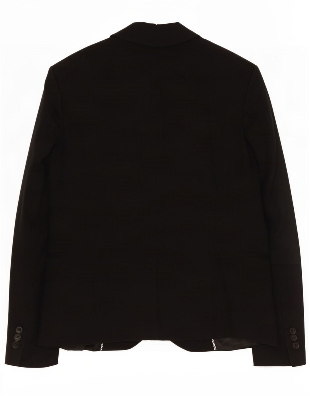 Sacou blazer pentru femei Zara, cu 1 nasture, UK 14, mare, negru