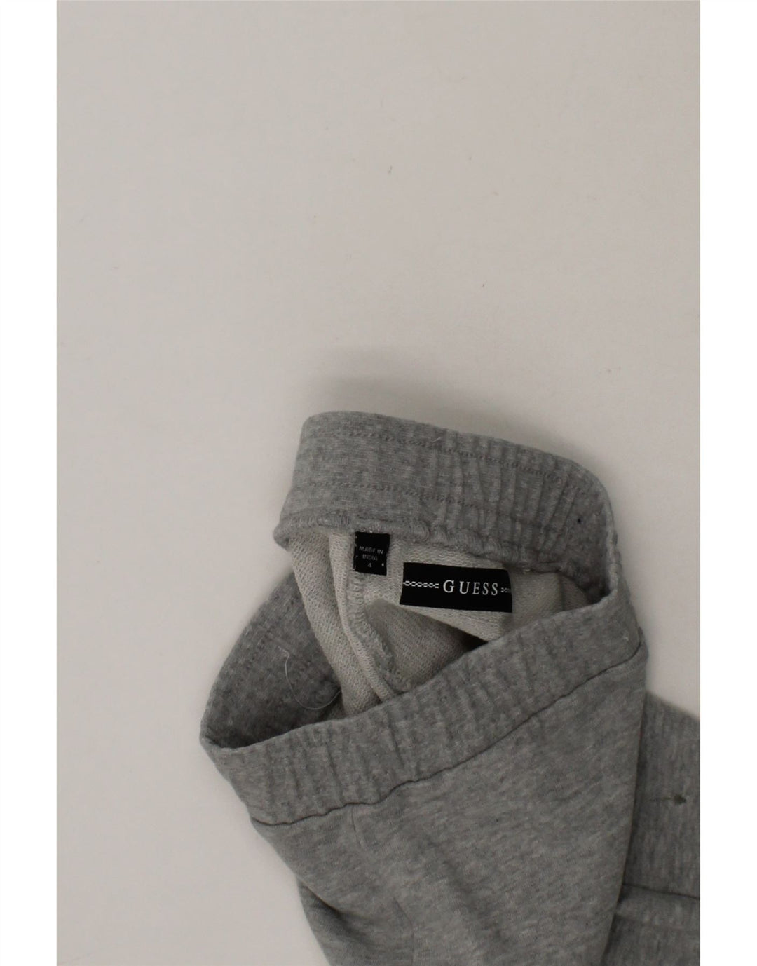 GUESS Boys Tracksuit Trousers Joggers 3-4 Years  Grey Cotton Vintage Guess and Second-Hand Guess from Messina Hembry 