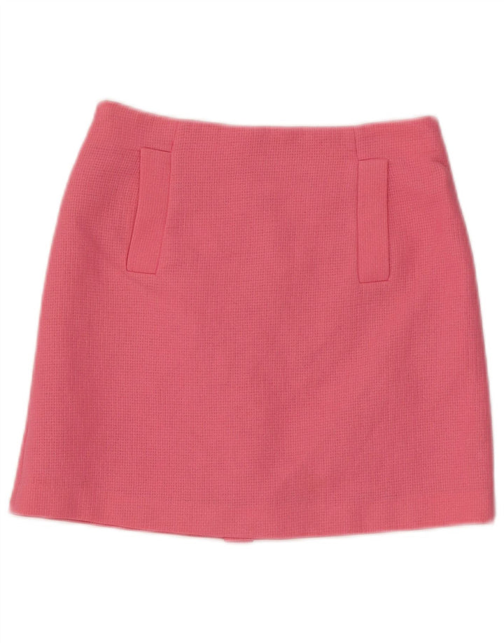 Fustă mini pentru femei Zara XS W24 roz poliester