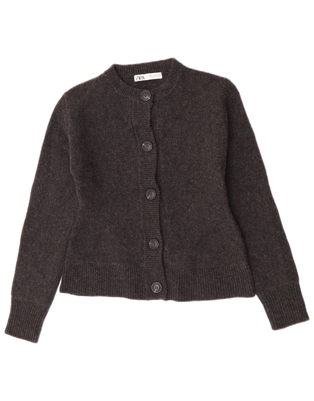 Pulover cardigan pentru femei Zara Marea Britanie 10 Mic Gri Pete