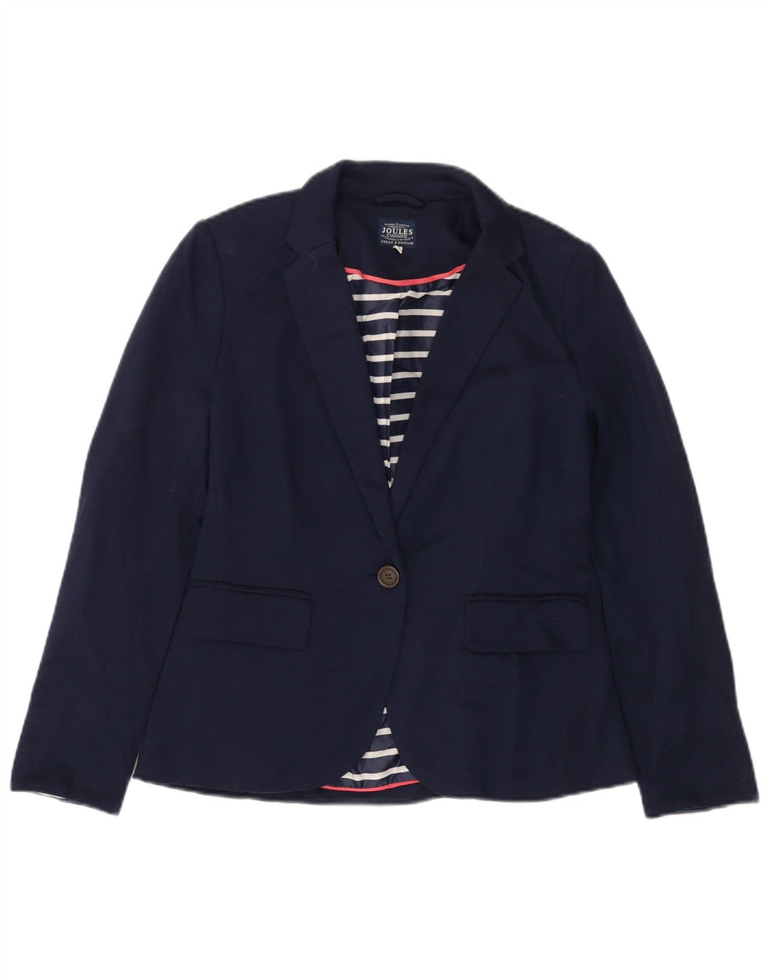 Jachetă Blazer pentru femei JOULES 10 UK 10 Bumbac, albastru bleumarin