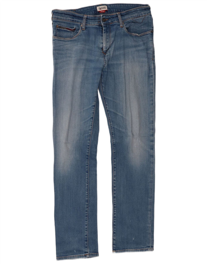 Blugi slim pentru bărbați Tommy Hilfiger W34 L32 bumbac albastru