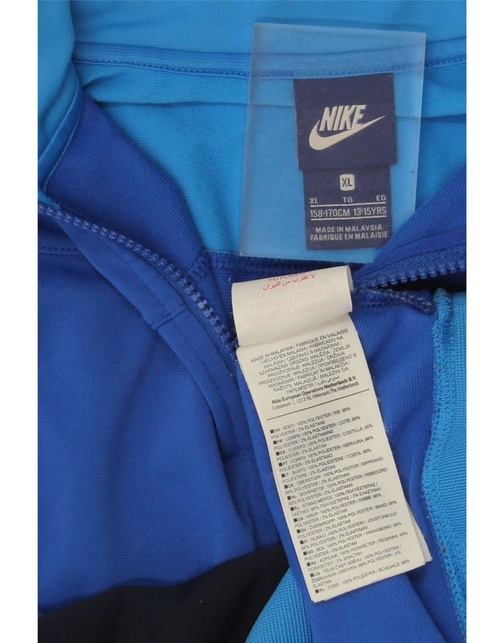 Jachetă de trening pentru băieți Nike 13-14 ani XL Albastru Poliester color bloc