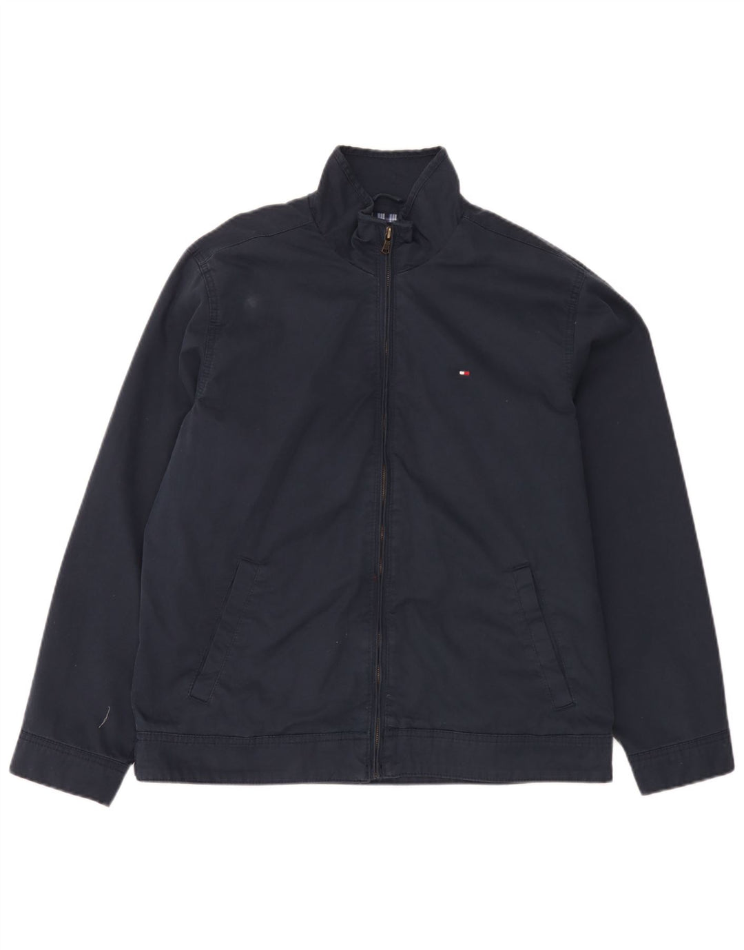 Jachetă bomber pentru bărbați Tommy Hilfiger UK 38, mediu, bleumarin, bumbac