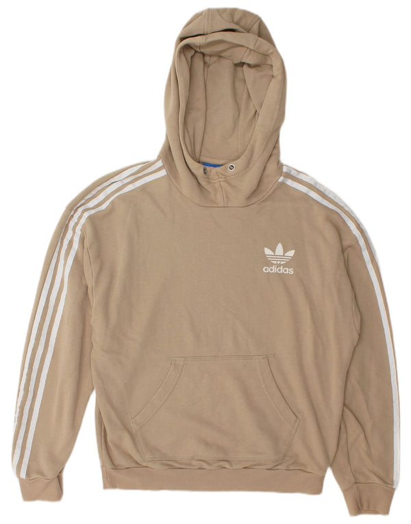 Pulover Adidas pentru femei, UK 12, bumbac, bej mediu