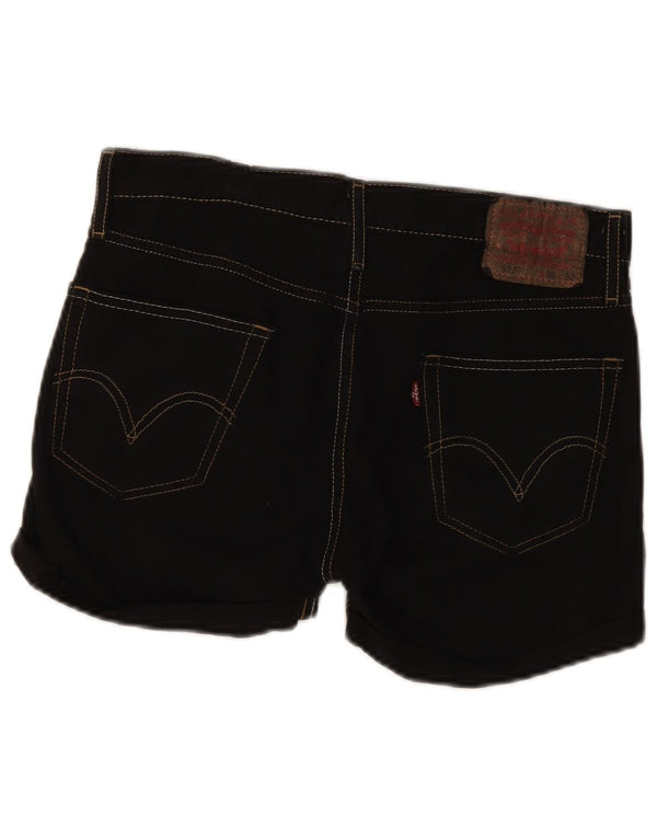 Levi's Womens Denim Shorts W30 Medium Black