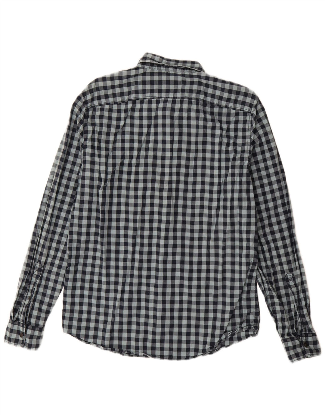 Cămașă pentru bărbați Timberland Slim Fit Bumbac Vichy, albastru bleumarin mediu