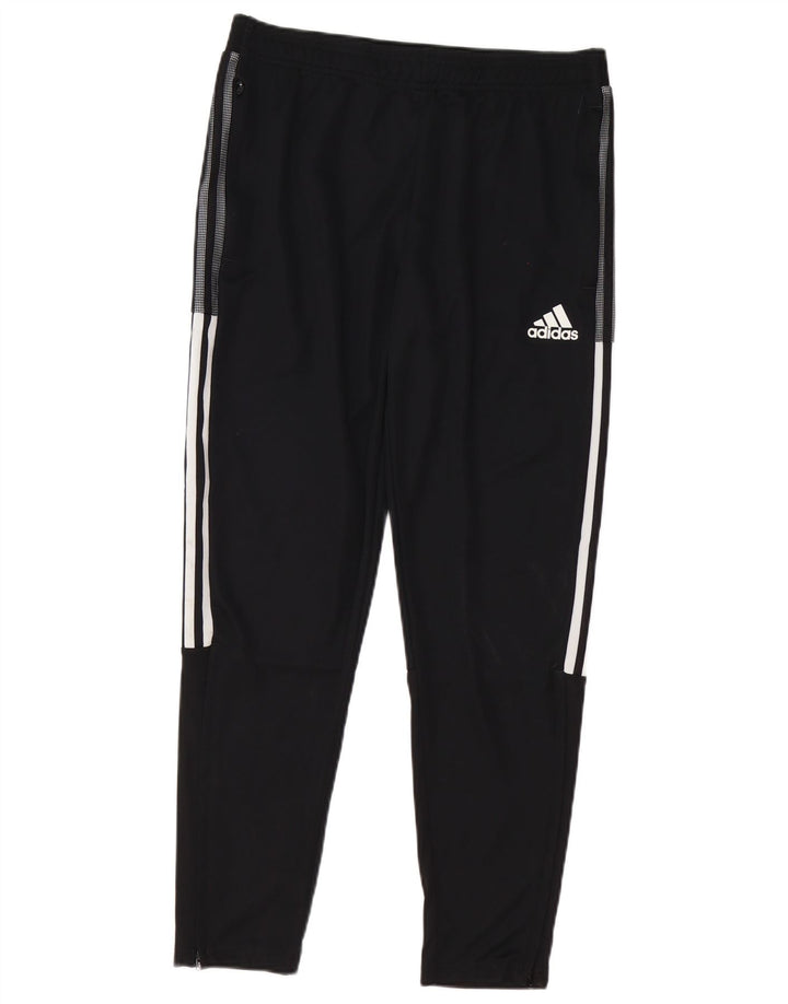 Pantaloni de trening Adidas Aeroready pentru bărbați Pantaloni de jogging, mari, negru, poliester