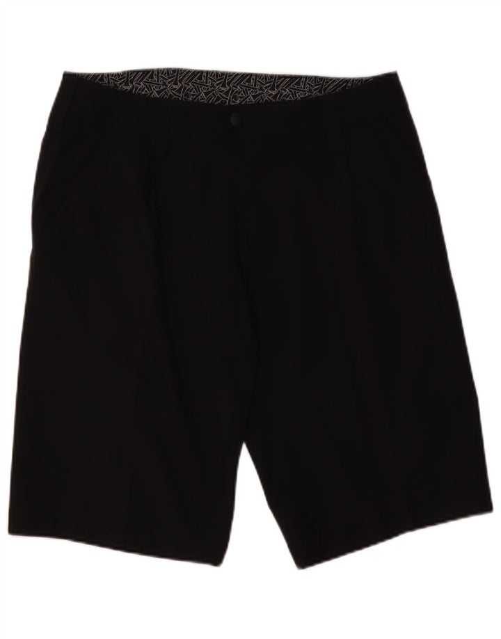 Pantaloni scurți cargo Nike pentru bărbați W32 Poliester mediu negru