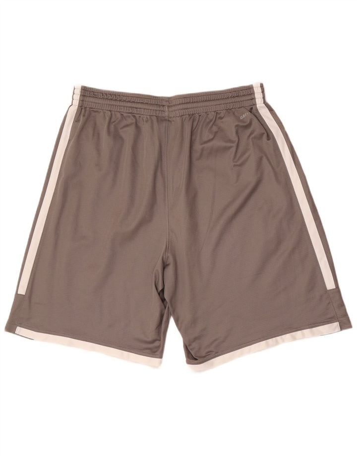 Pantaloni scurți sport Nike Dri Fit pentru bărbați XL, gri, poliester color bloc