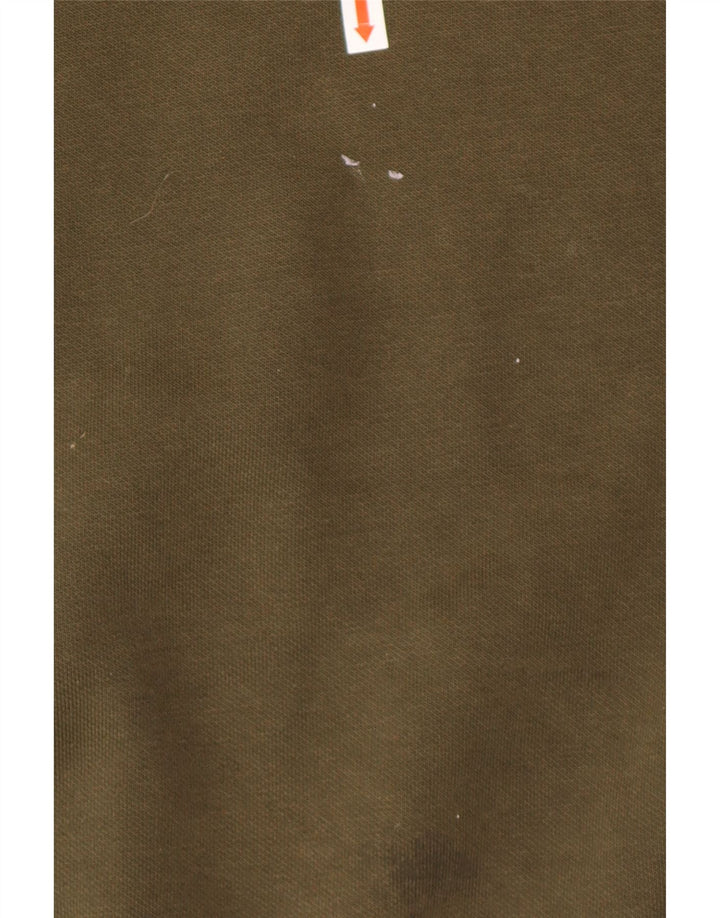 Pulover grafic pentru bărbați Puma, bumbac mediu kaki