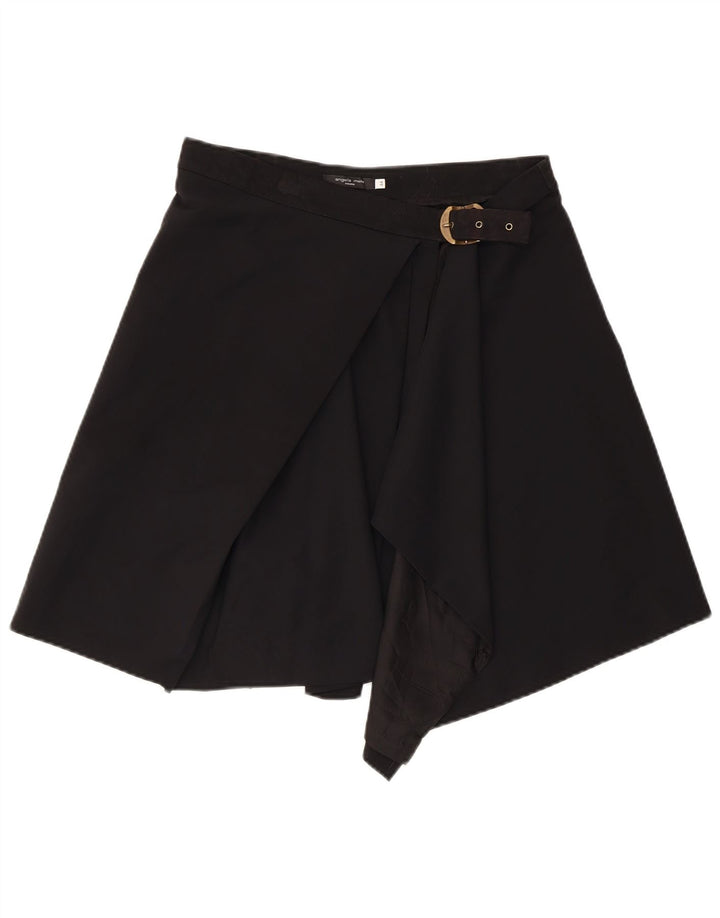 Fusta Wrap Femei ANGELA MELE IT 44 Medium W30 Lână Neagră