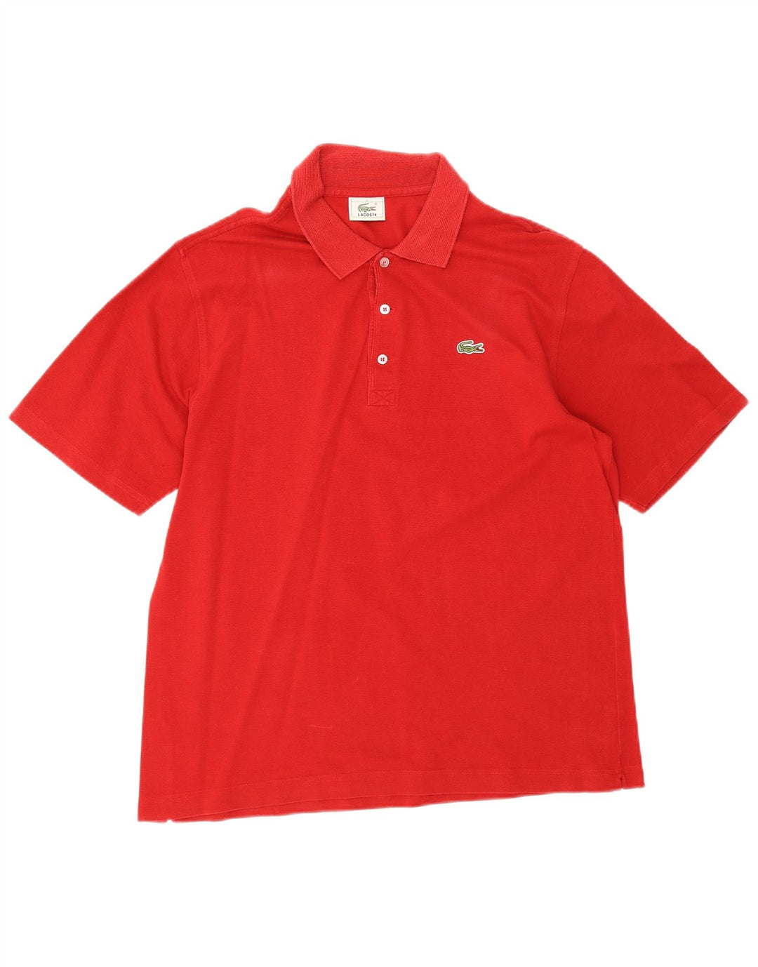 Tricou polo Lacoste pentru bărbați mărimea 5 mare bumbac roșu
