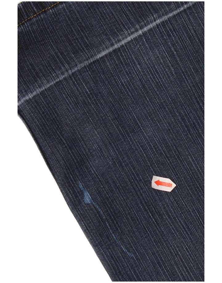 Blugi drepti Wrangler pentru femei, cu ajustare normală, W34 L30, bumbac albastru