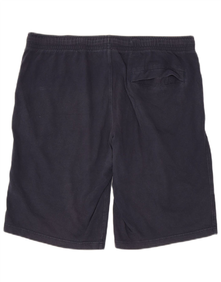 Pantaloni scurți sport Nike pentru bărbați, mari, albastru, bumbac