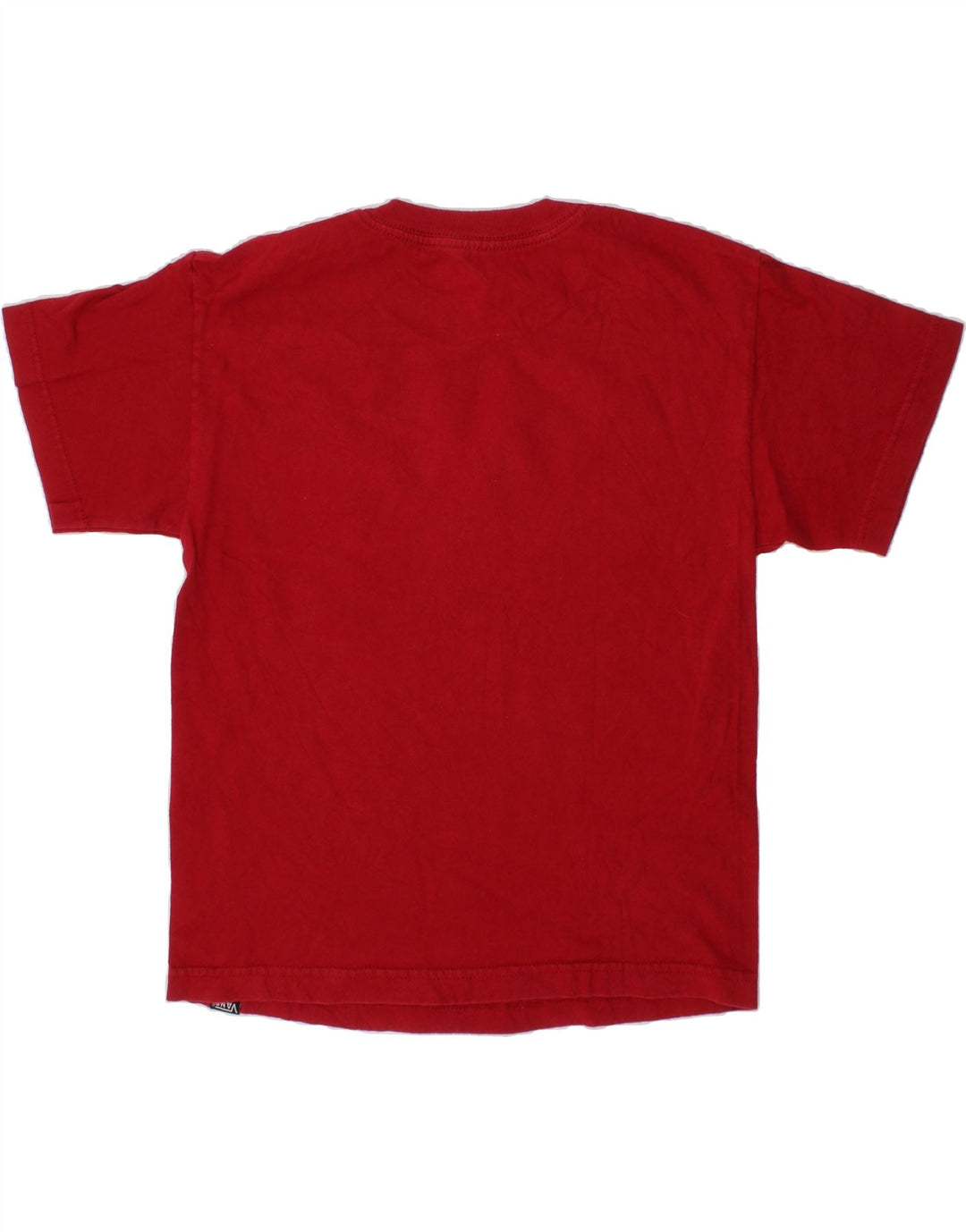 VANS Boys Graphic T-Shirt Top 8-9 Years Small Red Vintage Vans and Second-Hand Vans from Messina Hembry 