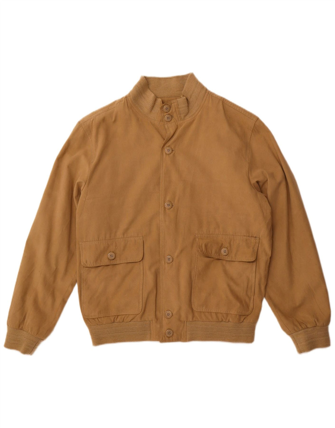 Bomber vintage pentru bărbați UK 38 Medium Bej Poliester