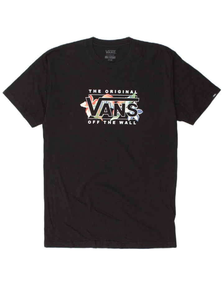 Tricou grafic Vans Classic Fit Top Bumbac mediu negru
