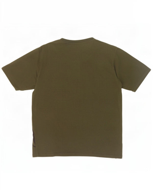 AUSTRALIAN L'ALPINA Tricou grafic pentru bărbați Top mare din bumbac kaki