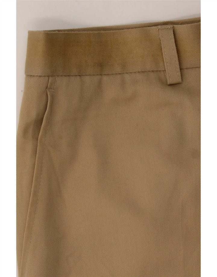 Marks & Spencer Pantaloni drepți pentru bărbați L34 L27 poliester bej