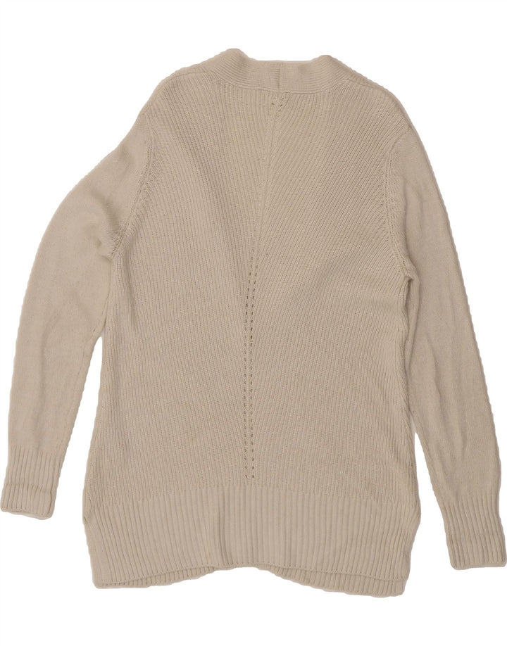FAT FACE Womens Cardigan Sweater UK 12 Medium  Grey Acrylic Vintage Fat Face and Second-Hand Fat Face from Messina Hembry 