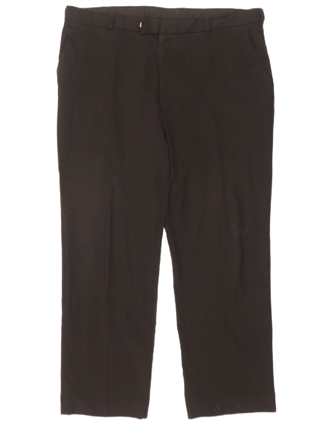 Pantaloni drepți croiți pentru bărbați Marks & Spencer L40 L31 negri
