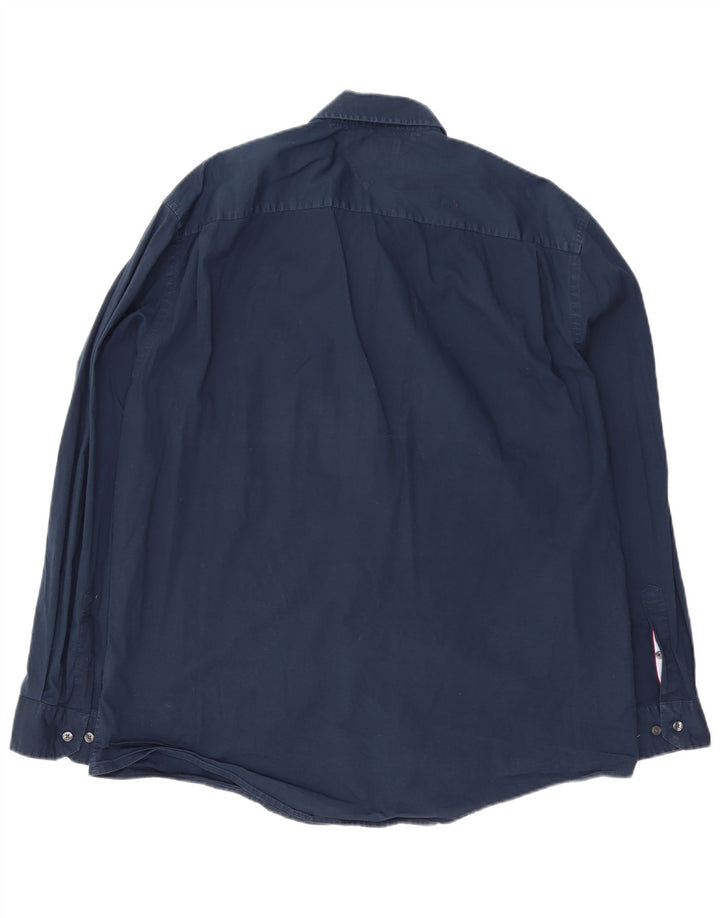 Cămașă pentru bărbați Tommy Hilfiger 2XL bumbac bleumarin