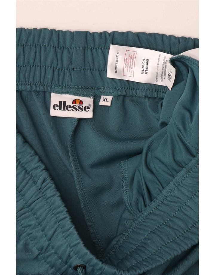 Pantaloni de trening Ellesse pentru femei XL, albastru, poliester color bloc