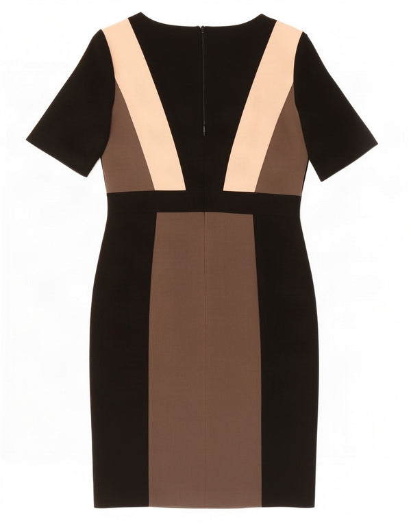 Rochie mică pentru femei Marks & Spencer UK 12 Medium Black Colorblock