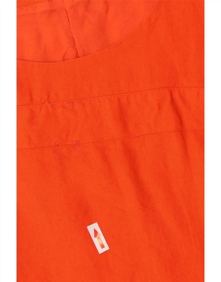 Genny Womens Set 2 Piese US 10 Large Orange Linen