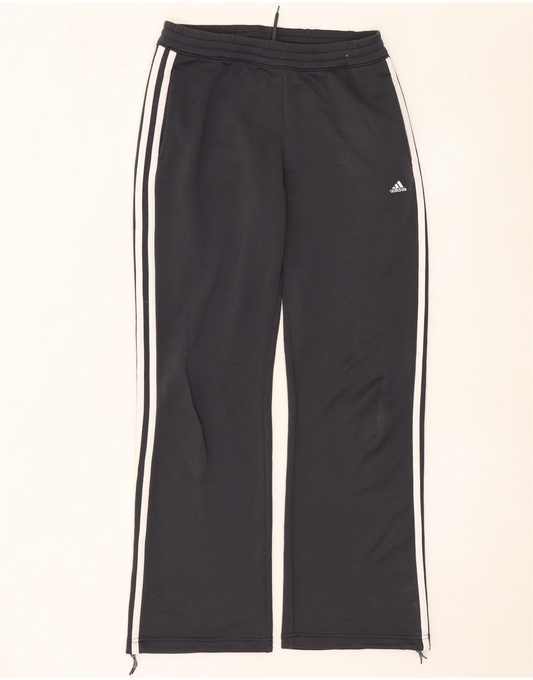 Pantaloni de trening Adidas pentru femei UK 12 Medium Gri Poliester
