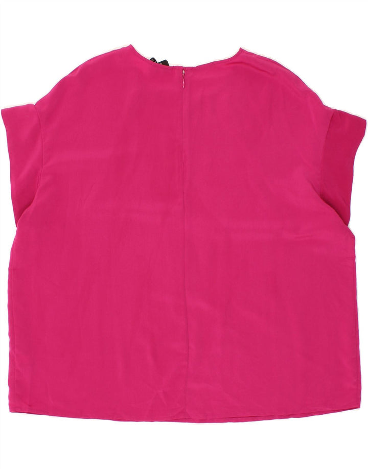 MOSSIMO Womens Blouse Top UK 20 2XL Pink Polyester Vintage Mossimo and Second-Hand Mossimo from Messina Hembry 