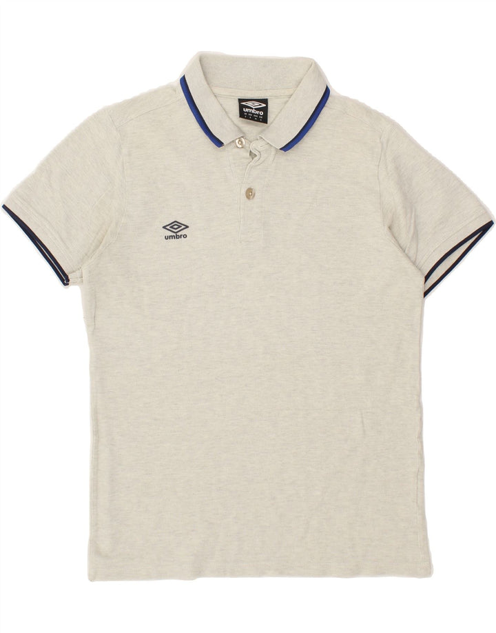 UMBRO Mens Polo Shirt Small Grey Vintage Umbro and Second-Hand Umbro from Messina Hembry 