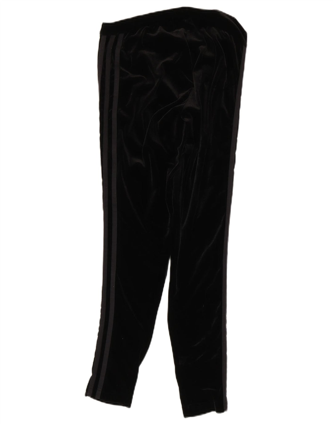 Leggings din Velour pentru femei Adidas UK 12 Poliester mediu negru
