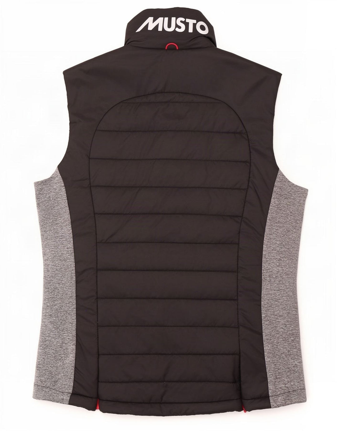 Musto Gilet căptușit pentru femei UK 12 Medium Black Colorblock Poliester