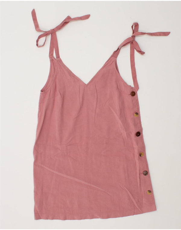 Rochie Topshop pentru femei UK 8 Small Pink Viscose