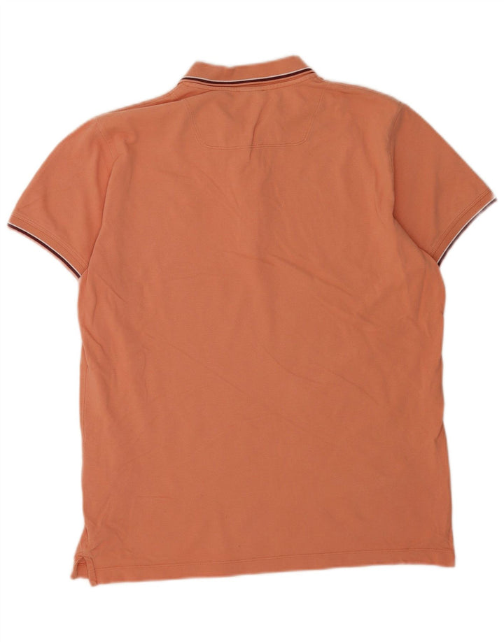 Tricou polo pentru bărbați Diesel mare portocaliu