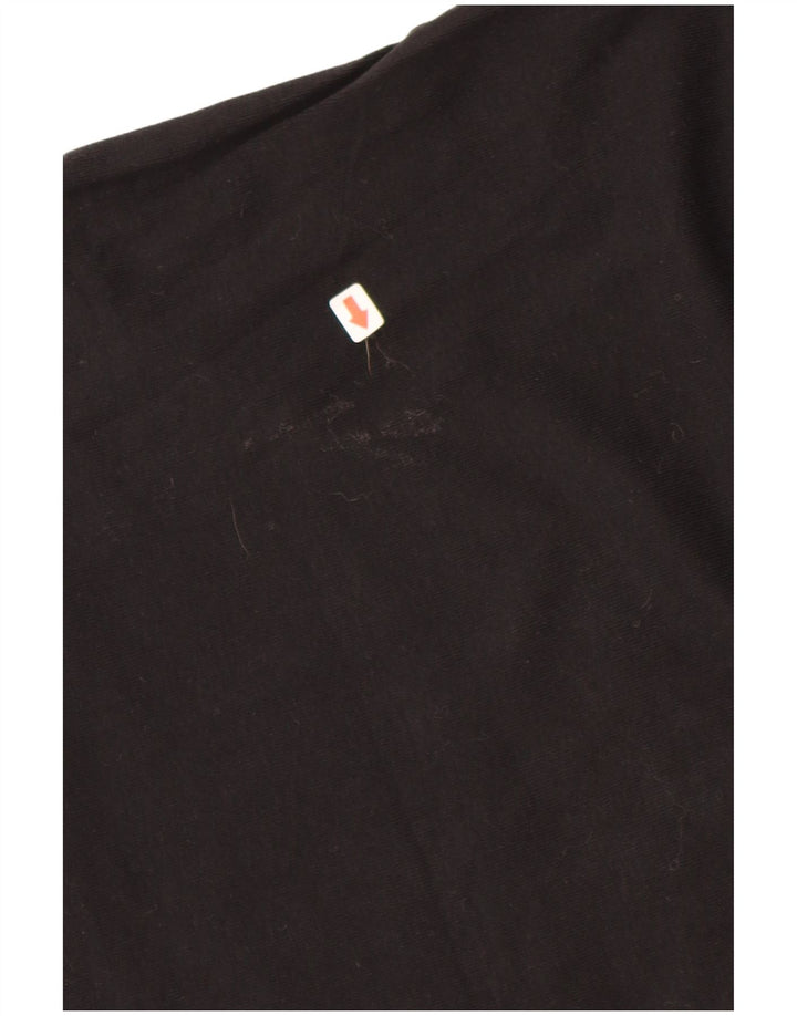 Tricou grafic BENETTON pentru femei Top UK 16 Small Black