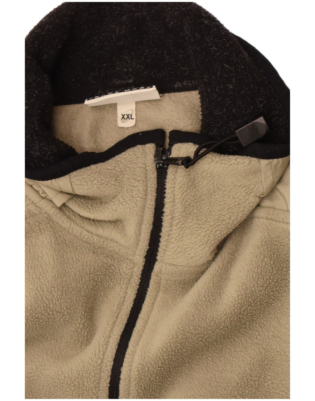 Jachetă fleece pentru bărbați Asics UK 44 2XL Kaki Colorblock