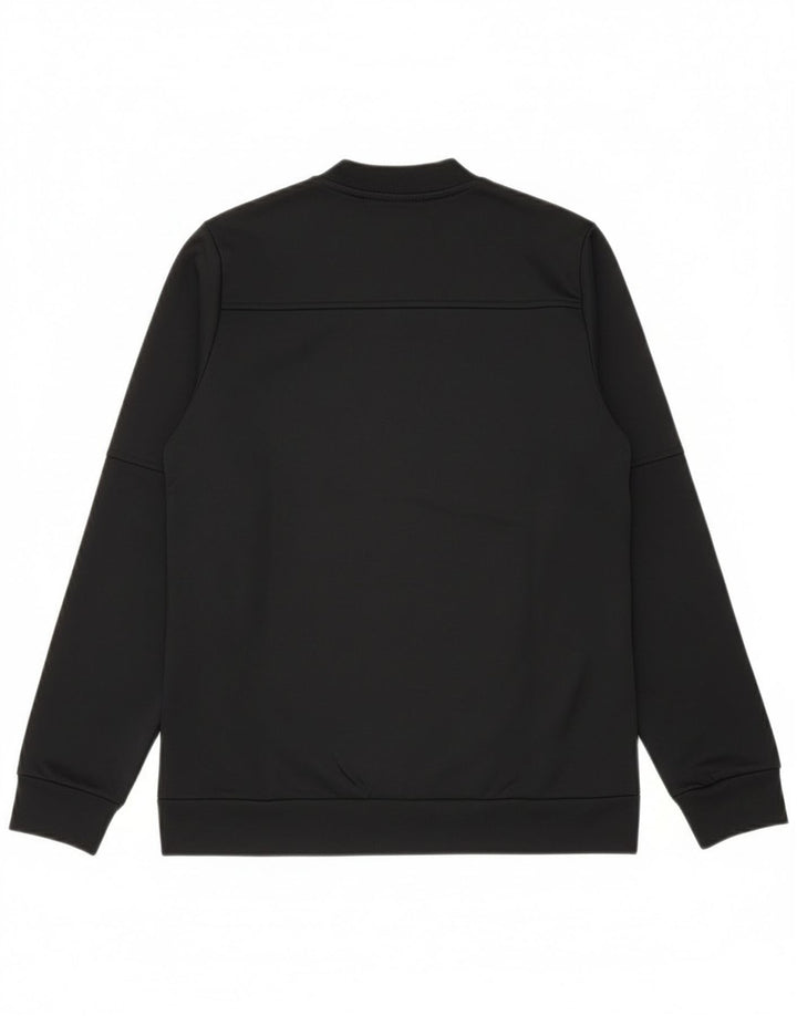 Adidas Boys Primegreen Trening Top Jachetă 11-12 ani Poliester negru