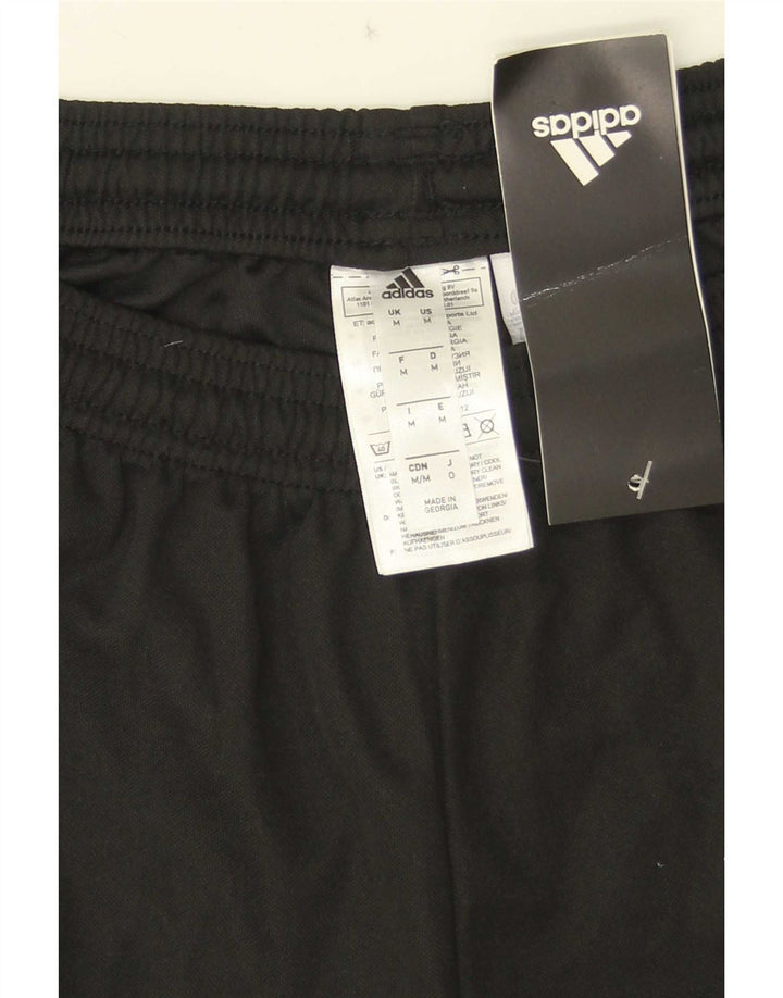 Pantaloni scurți sport pentru bărbați Adidas Climalite, poliester mediu negru