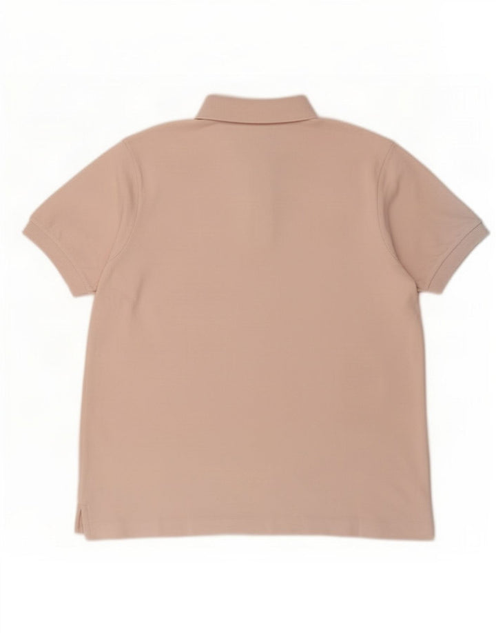 Tricou polo Lacoste pentru bărbați mărimea 5 mare roz