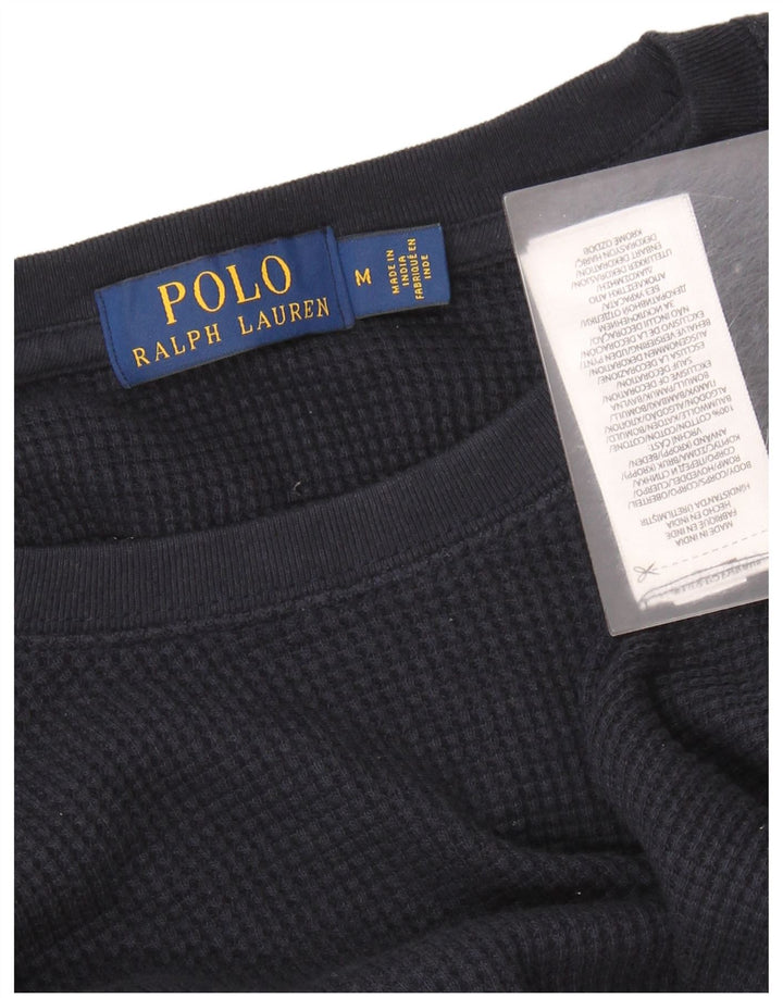 POLO RALPH LAUREN Top pentru bărbați cu mânecă lungă, mediu, bleumarin, bumbac
