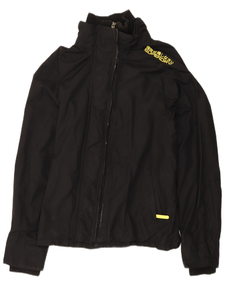 Jachetă Windbreaker pentru femei The Windcheater, UK 18 XL, nailon negru