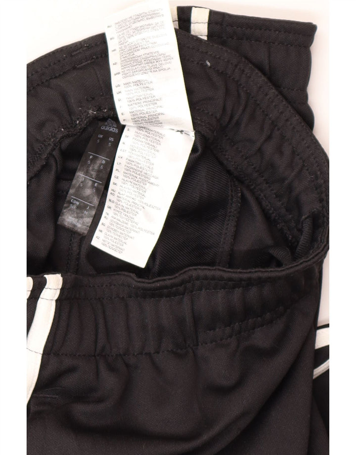 Pantaloni de trening ADIDAS pentru bărbați, poliester negru mic