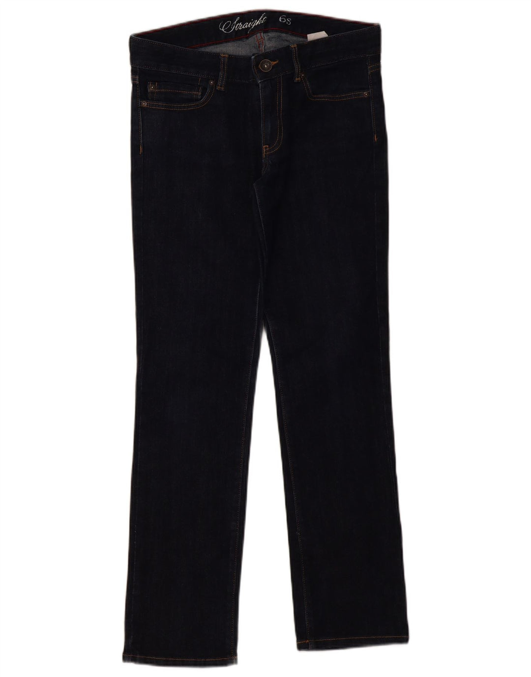 Blugi drepti pentru femei Tommy Hilfiger US 6 Medium W32 L30 Bleumarin