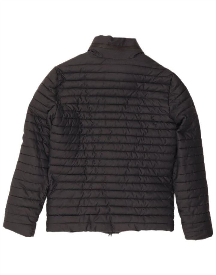 Jachetă căptușită pentru bărbați Superdry UK 38 Poliester mediu negru